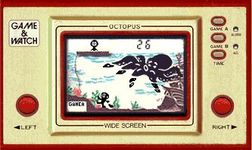 une photo d'Ã©cran de Octopus sur Nintendo Game and Watch